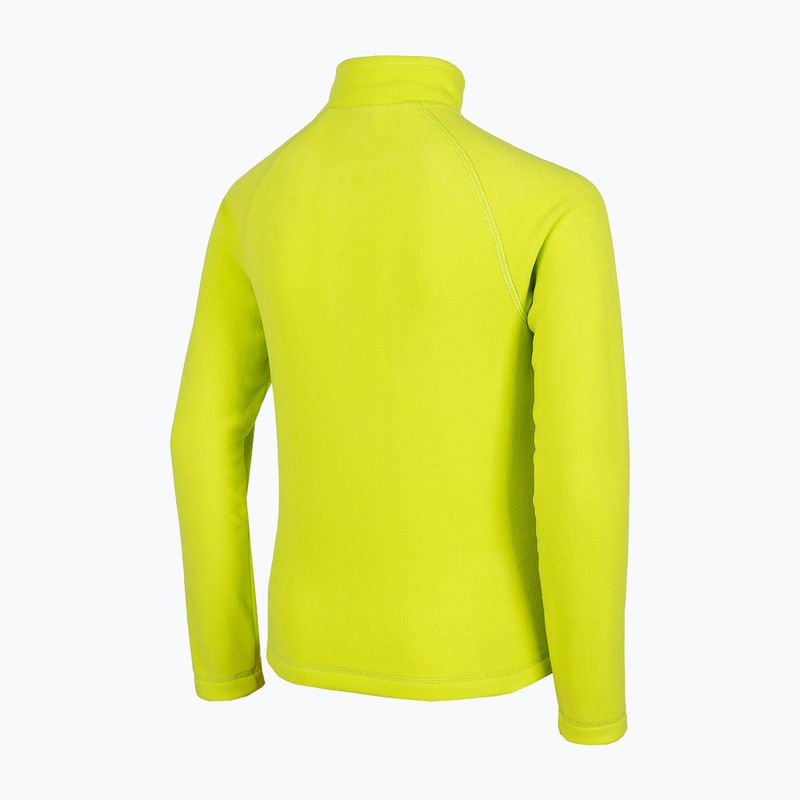Bluza polarowa dziecięca 4F JBIMP001 lemon 9