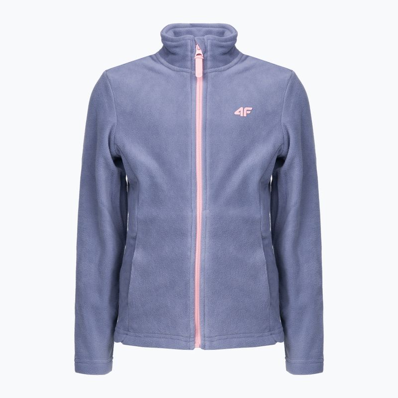 Bluza polarowa dziecięca 4F JPLD001 denim