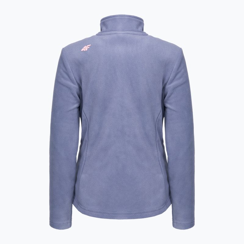 Bluza polarowa dziecięca 4F JPLD001 denim 2