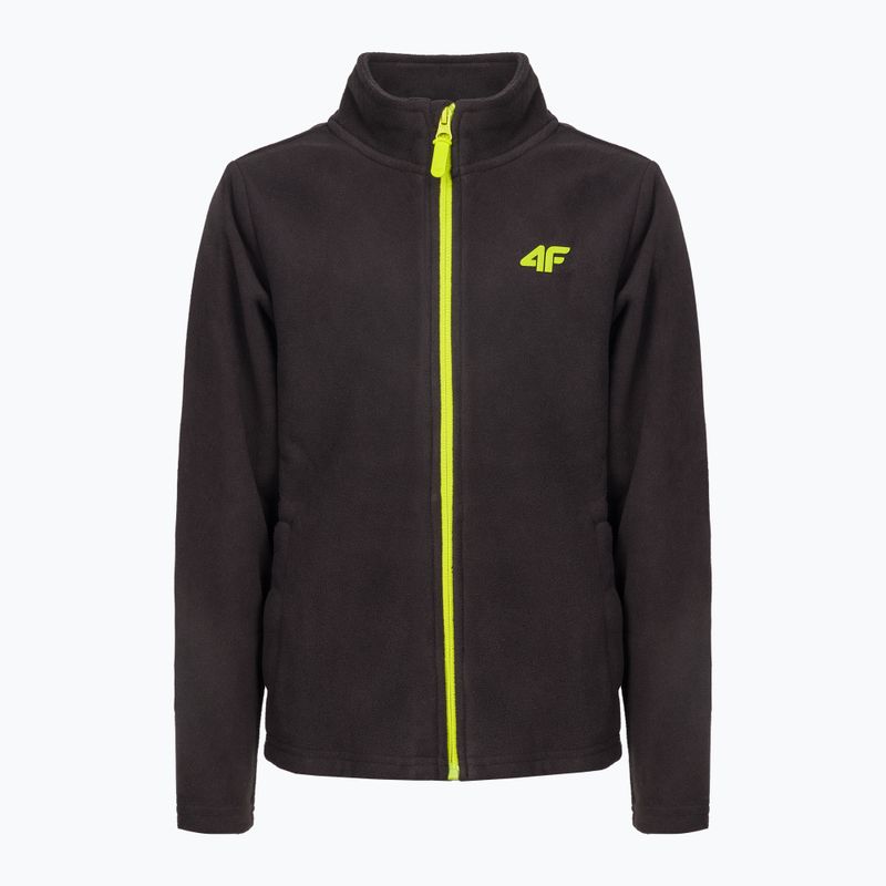 Bluza polarowa dziecięca 4F JPLM001 deep black