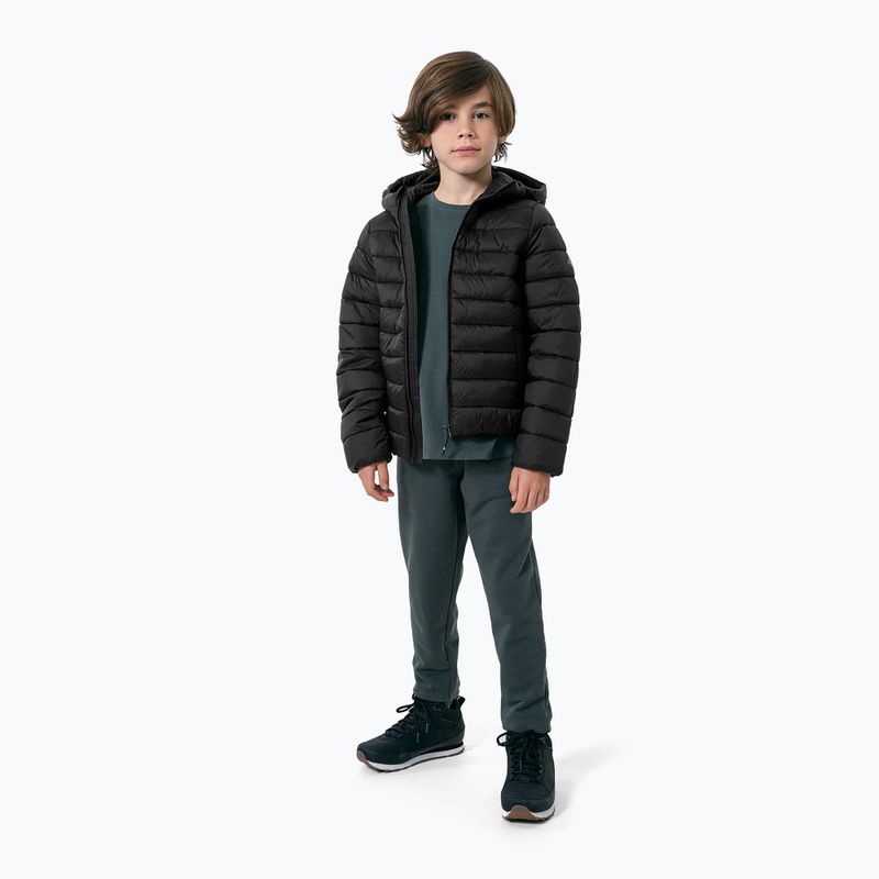 Kurtka dziecięca 4F JKUMP001 deep black 2