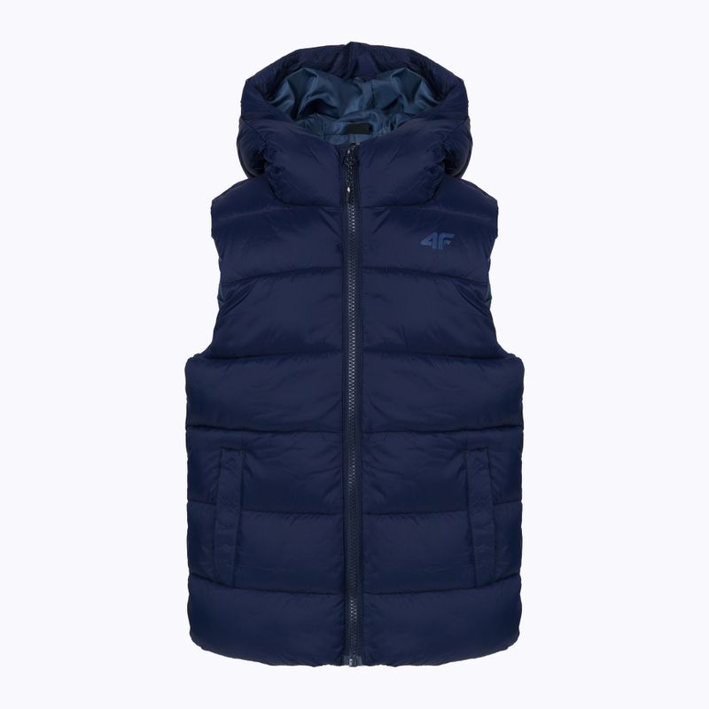 Bezrękawnik dziecięcy 4F JKUMP002 navy