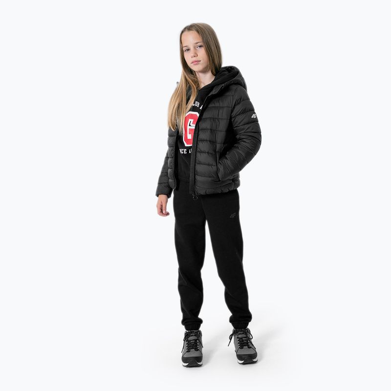Kurtka dziecięca 4F JKUDP001 deep black 3