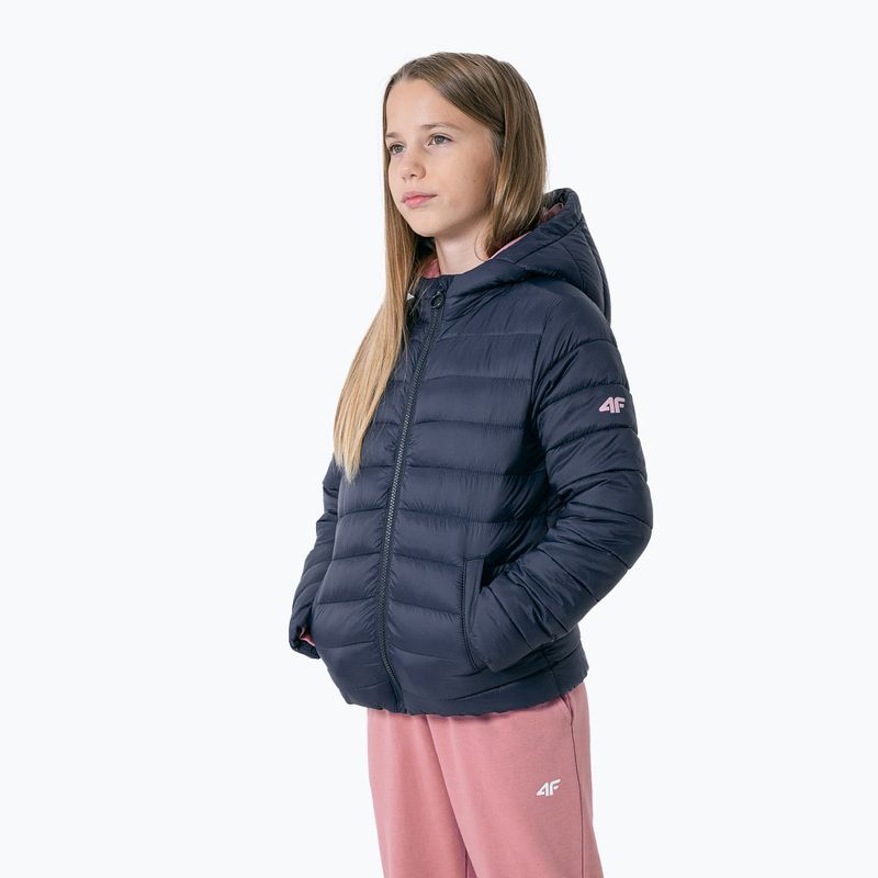 Kurtka dziecięca 4F JKUDP001 navy