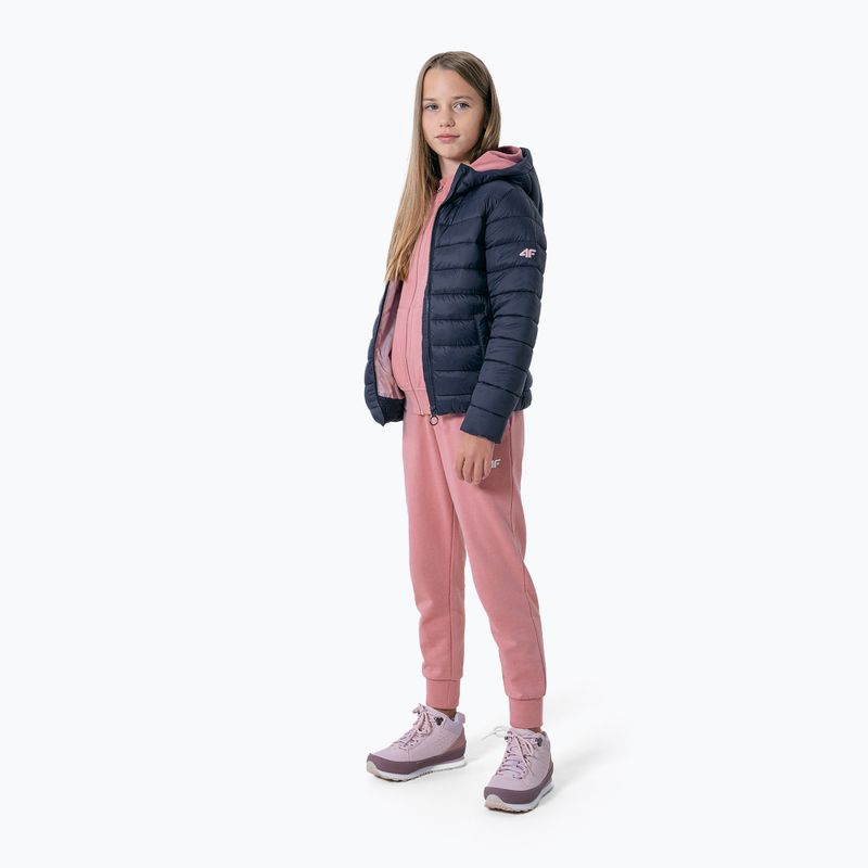 Kurtka dziecięca 4F JKUDP001 navy 2