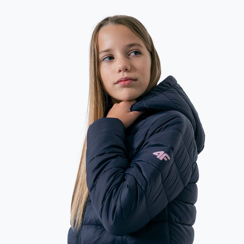 Kurtka dziecięca 4F JKUDP001 navy 3
