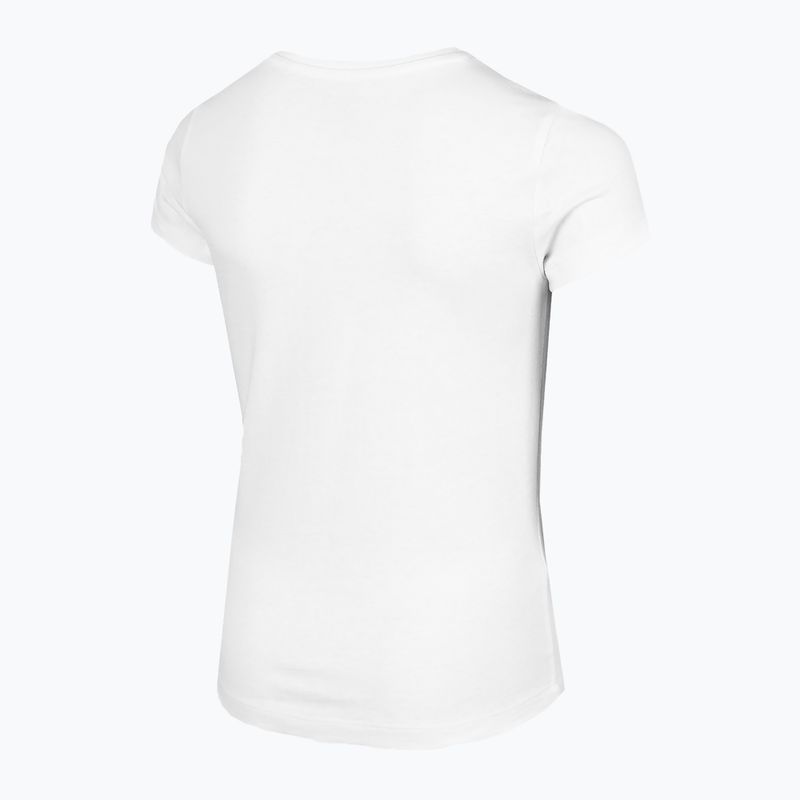 Koszulka dziecięca 4F JTSD001 white 4