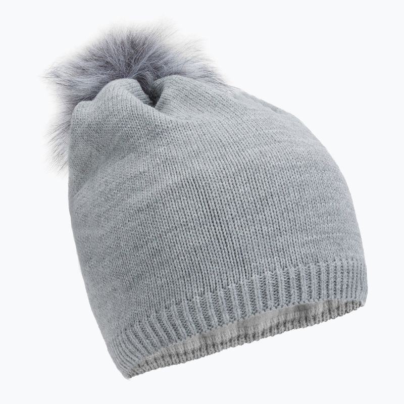 Czapka zimowa damska 4F CAD009 cold light grey melange