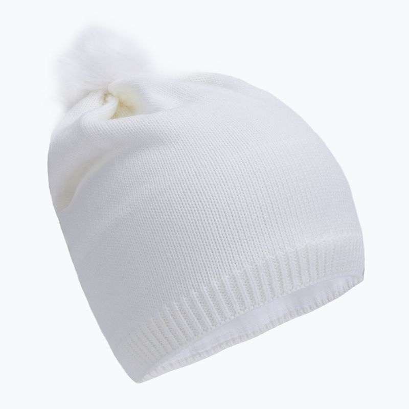 Czapka zimowa damska 4F CAD009 white