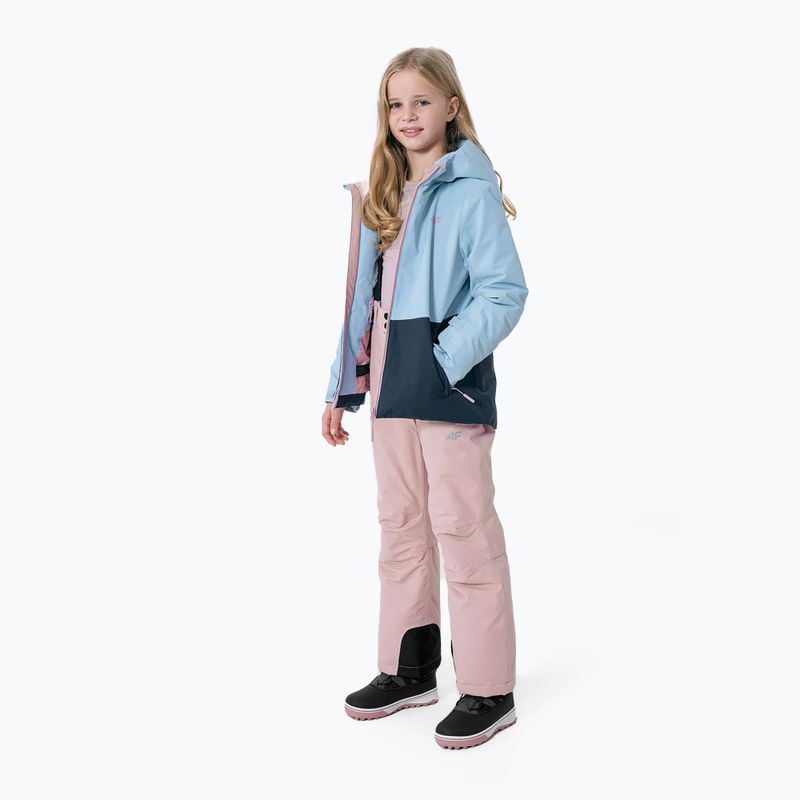Kurtka narciarska dziecięca 4F JKUDN001 dark blue 2
