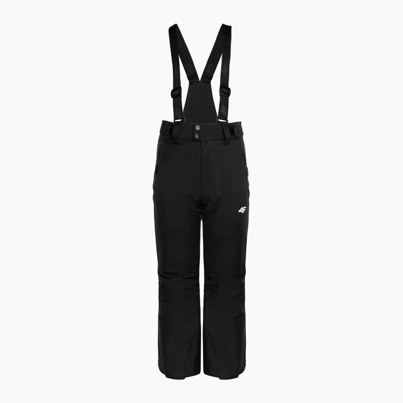 Spodnie narciarskie dziecięce 4F JSPDN001 deep black 4