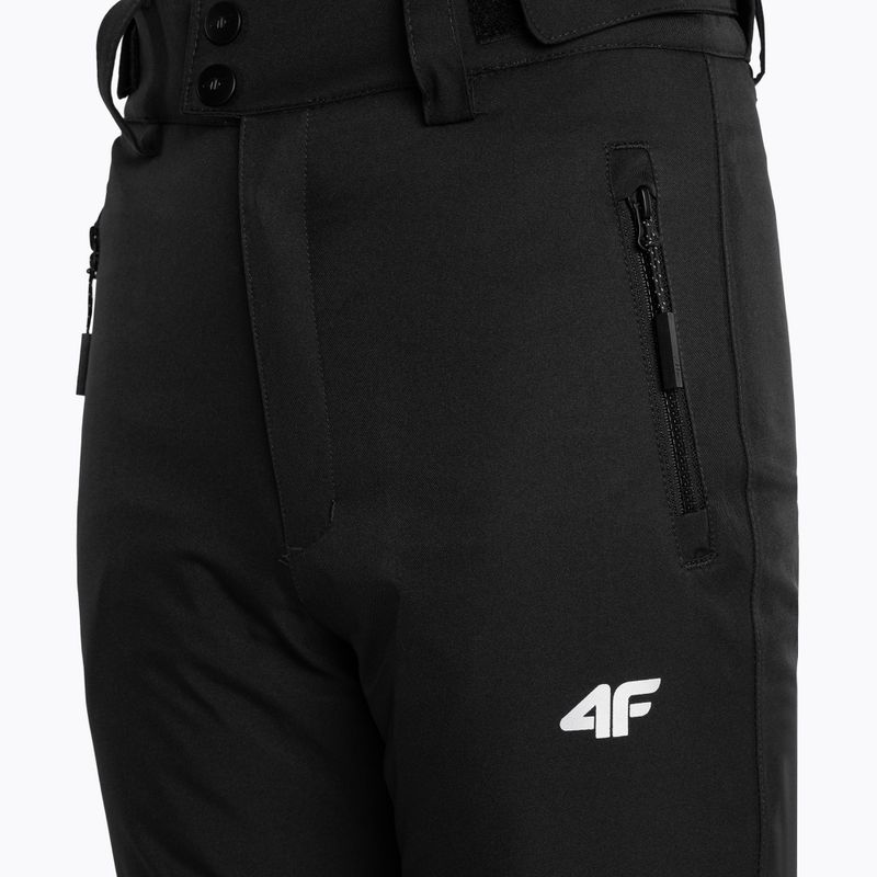 Spodnie narciarskie dziecięce 4F JSPDN001 deep black 6
