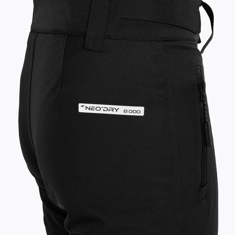 Spodnie narciarskie dziecięce 4F JSPDN001 deep black 7