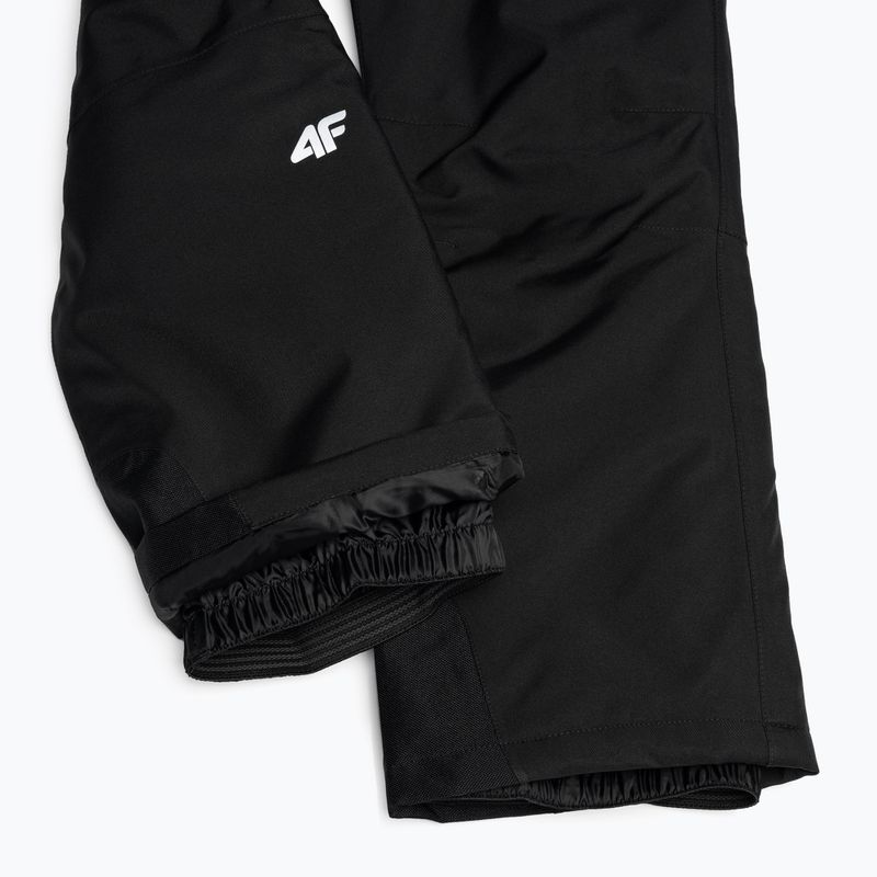 Spodnie narciarskie dziecięce 4F JSPDN001 deep black 8
