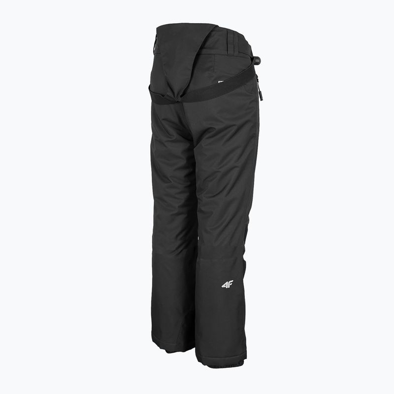 Spodnie narciarskie dziecięce 4F JSPDN001 deep black 10