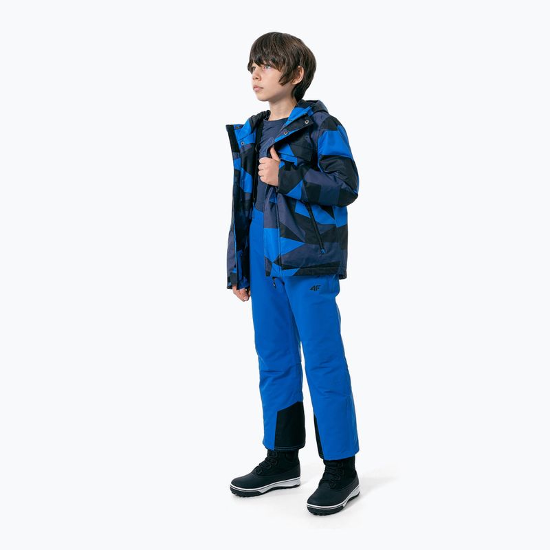 Kurtka narciarska dziecięca 4F JKUMN002 multicolour 1 2