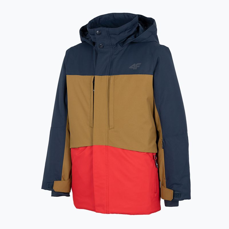 Kurtka narciarska dziecięca 4F JKUMN004 multicolour 1 3