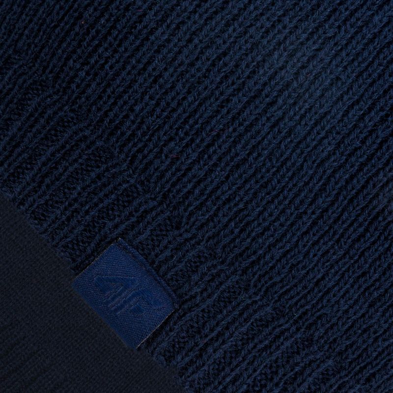 Czapka zimowa męska 4F CAM002 navy 3
