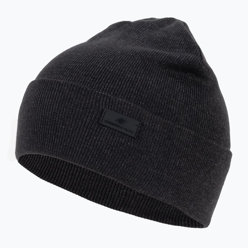 Czapka zimowa męska 4F CAM004 dark grey melange 3