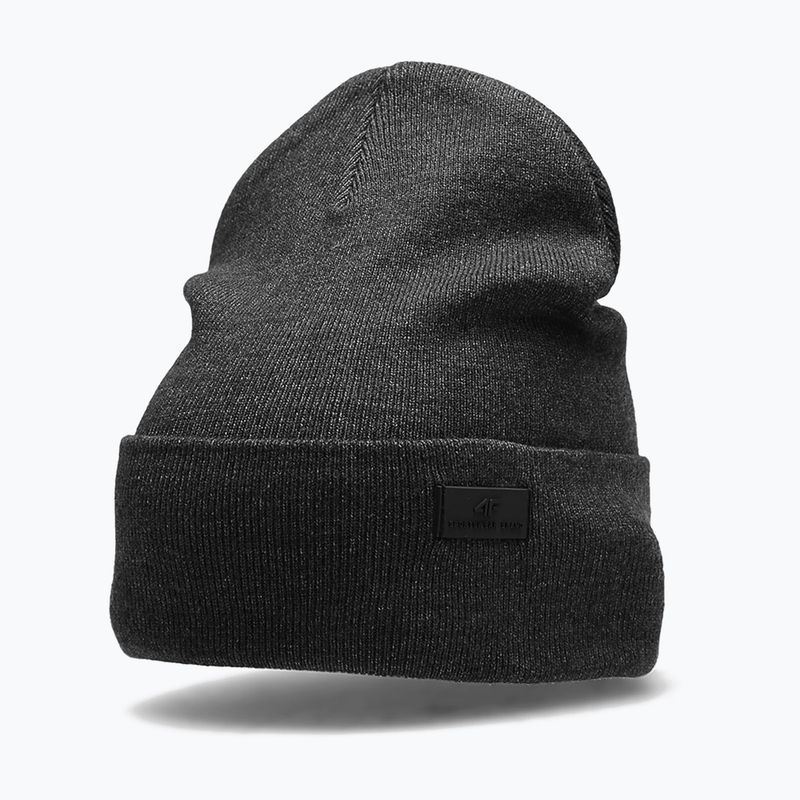 Czapka zimowa męska 4F CAM004 dark grey melange 6