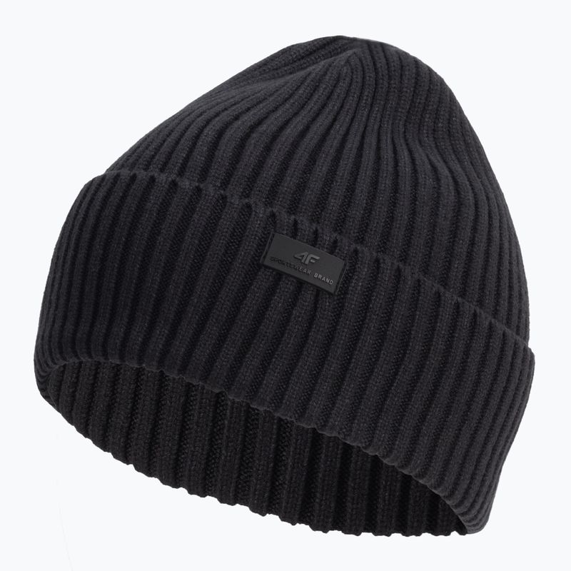 Czapka zimowa damska 4F CAD004 deep black 3