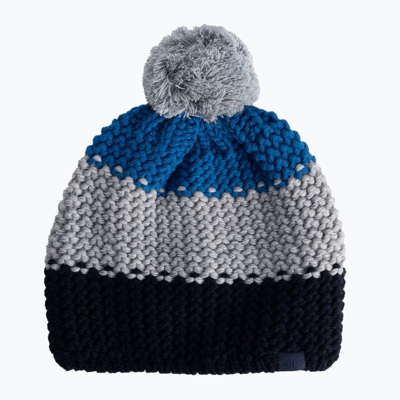 Czapka zimowa dziecięca 4F JCAM006 blue 5