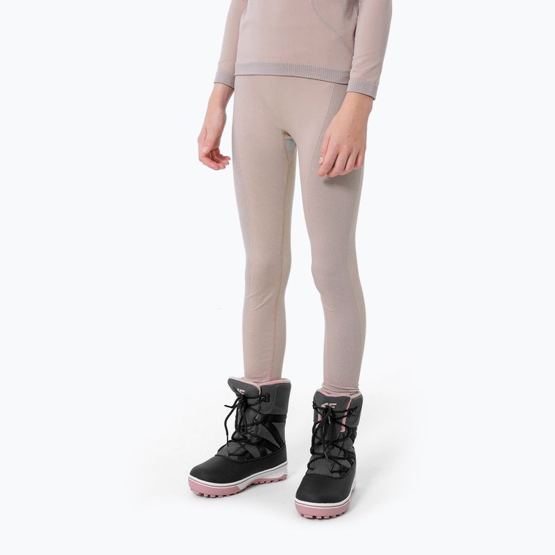 Komplet bielizny termoaktywnej dziecięcej 4F F017 light pink 3