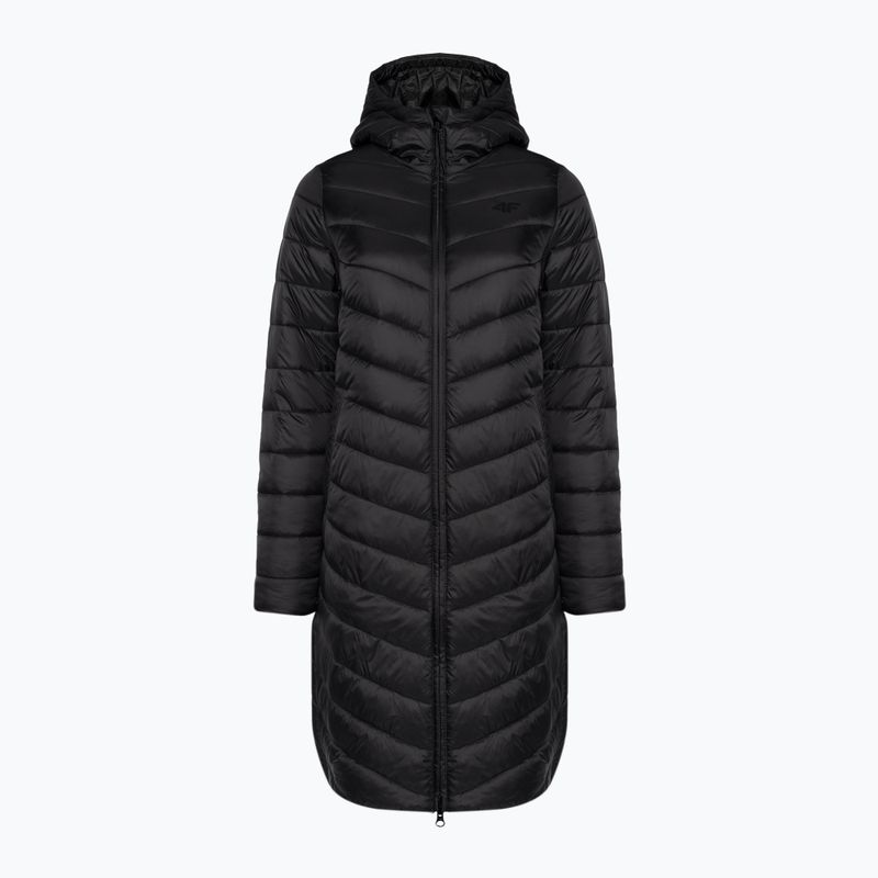 Płaszcz puchowy damski 4F KUDP015 deep black 3