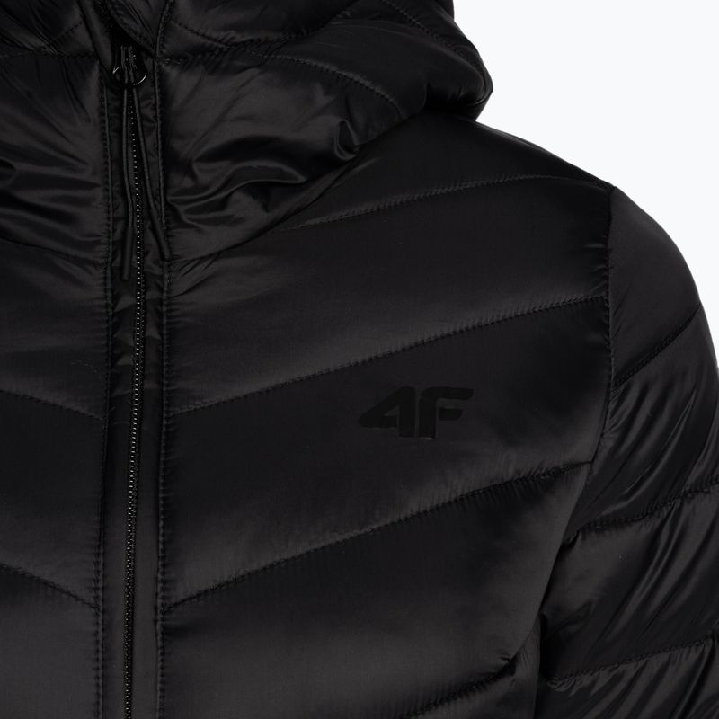 Płaszcz puchowy damski 4F KUDP015 deep black 5