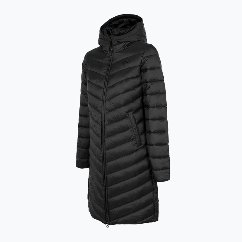 Płaszcz puchowy damski 4F KUDP015 deep black 7