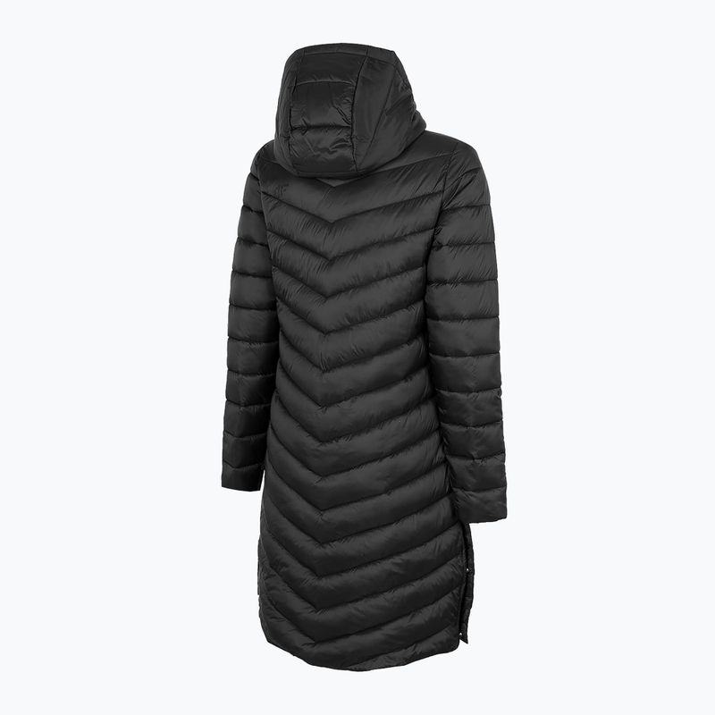 Płaszcz puchowy damski 4F KUDP015 deep black 8