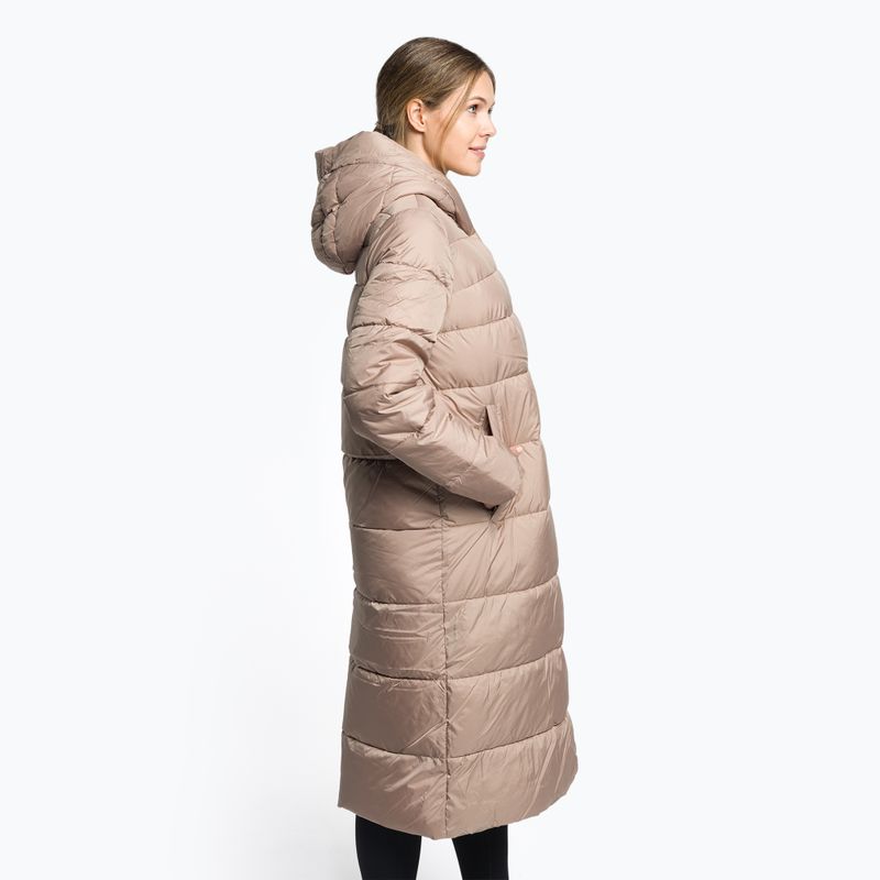 Płaszcz puchowy damski 4F KUDP018 beige 3