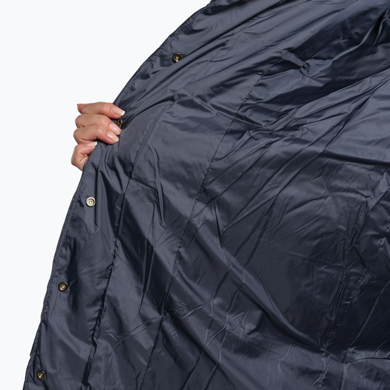 Płaszcz puchowy damski 4F KUDP018 denim 10