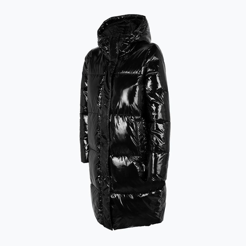Płaszcz puchowy damski 4F KUDP011 deep black 3
