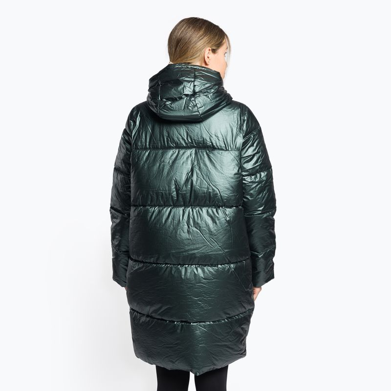 Płaszcz puchowy damski 4F KUDP011 dark green 4