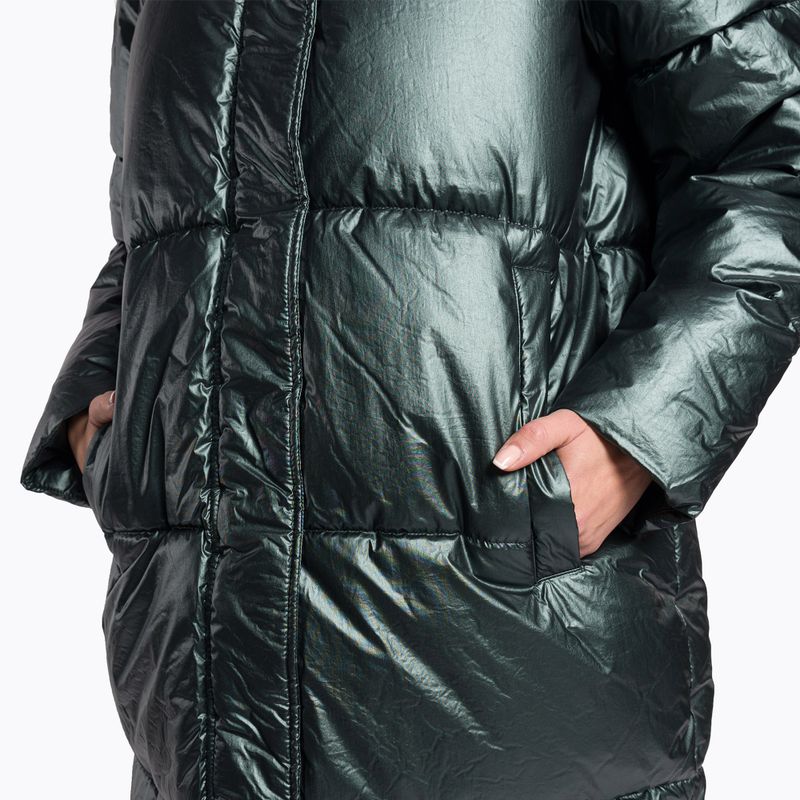 Płaszcz puchowy damski 4F KUDP011 dark green 8