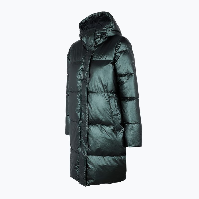 Płaszcz puchowy damski 4F KUDP011 dark green 10