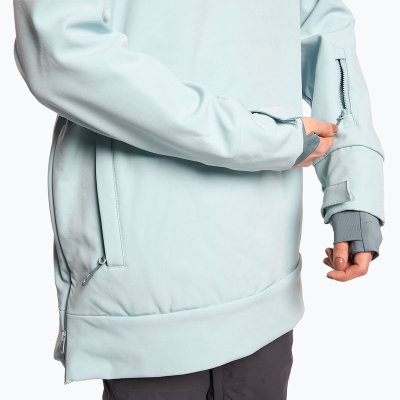 Kurtka snowboardowa damska 4F SFD001F light blue 6