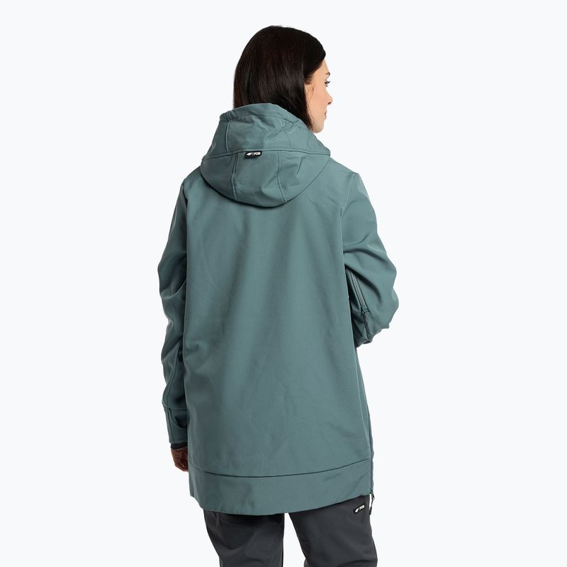 Kurtka snowboardowa damska 4F SFD001F denim 3