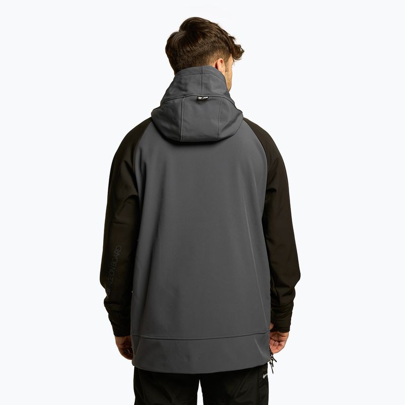 Kurtka snowboardowa męska 4F SFM001F anthracite 3