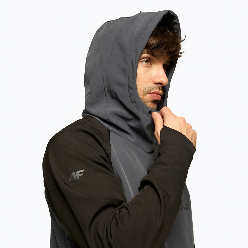 Kurtka snowboardowa męska 4F SFM001F anthracite 4