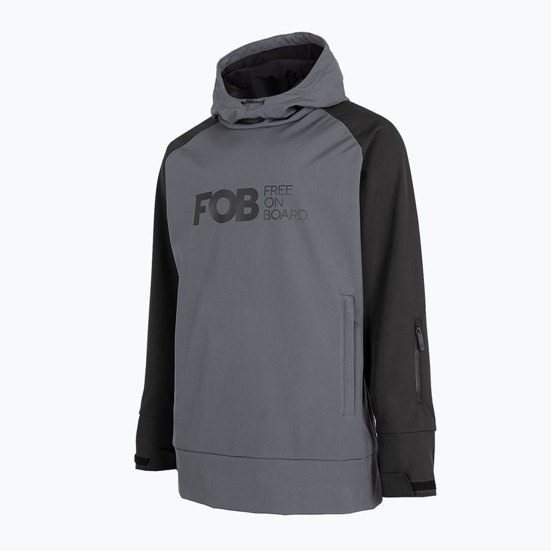Kurtka snowboardowa męska 4F SFM001F anthracite 7