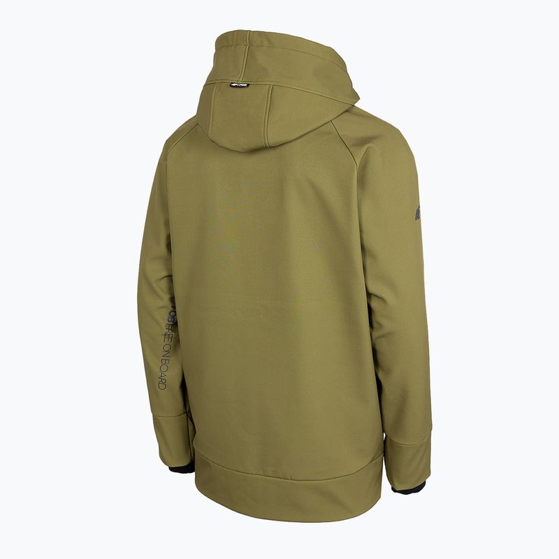 Kurtka snowboardowa męska 4F SFM001F khaki 10