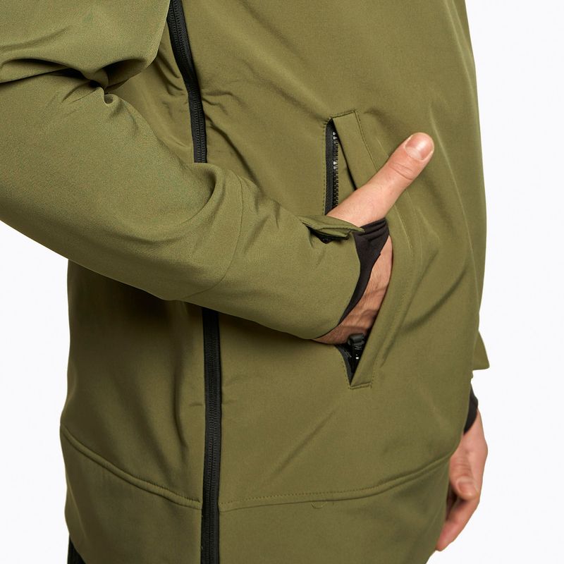 Kurtka snowboardowa męska 4F SFM001F khaki 5