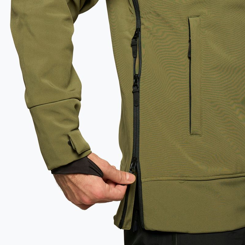 Kurtka snowboardowa męska 4F SFM001F khaki 7
