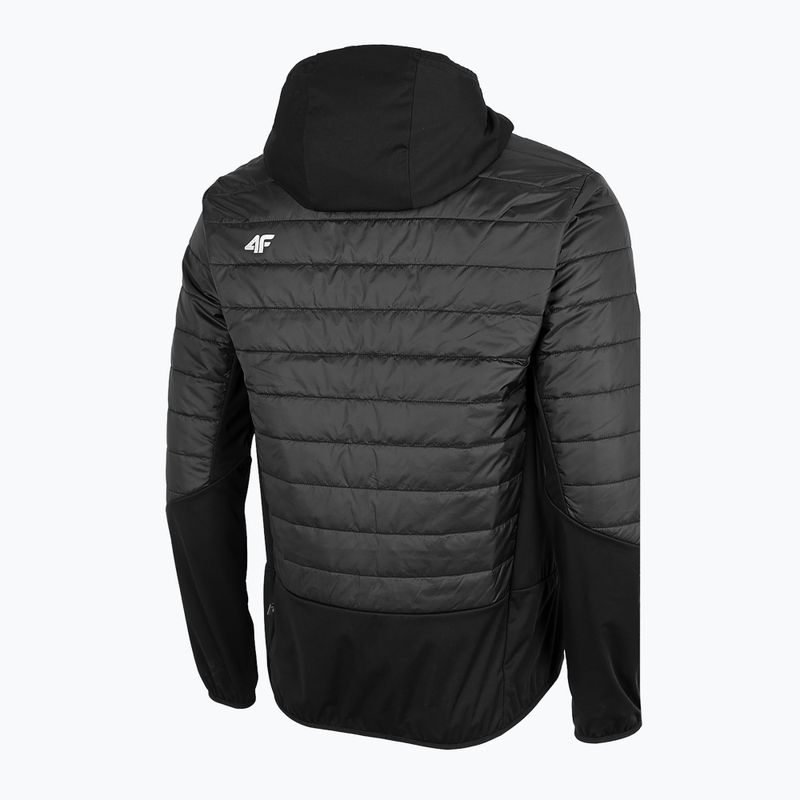 Kurtka hybrydowa męska 4F KUMH060 deep black 4