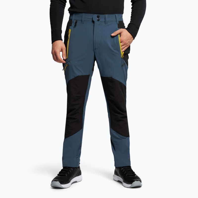 Spodnie trekkingowe męskie 4F SPMTR060 teal 8
