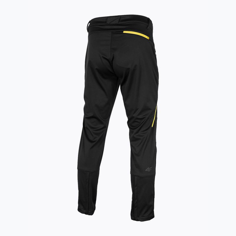 Spodnie z membraną męskie 4F SPMTR061 deep black 4