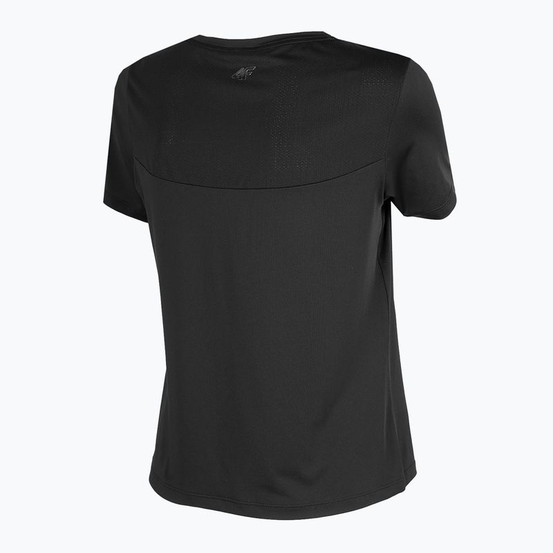Koszulka damska 4F TSDF010 deep black 3