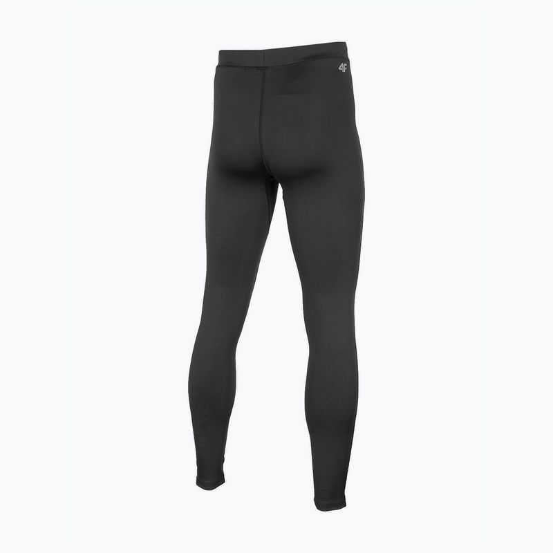 Legginsy treningowe męskie 4F SPMF010 deep black 4